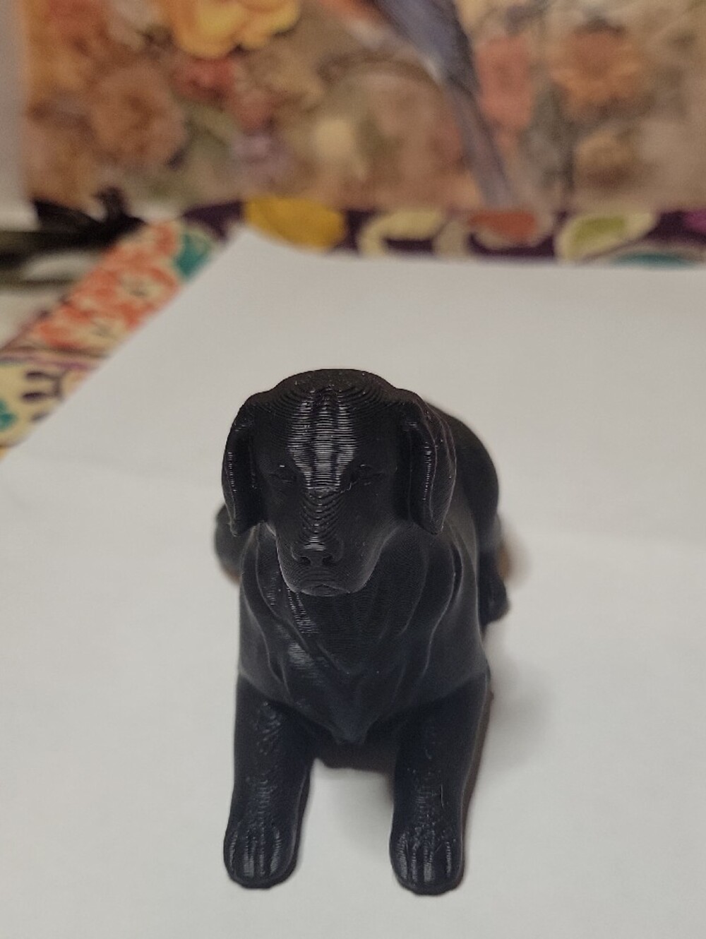 Black Dog Shaped Desk Organizer - Pet-Inspired Clip Holder - Picture 2 of 4